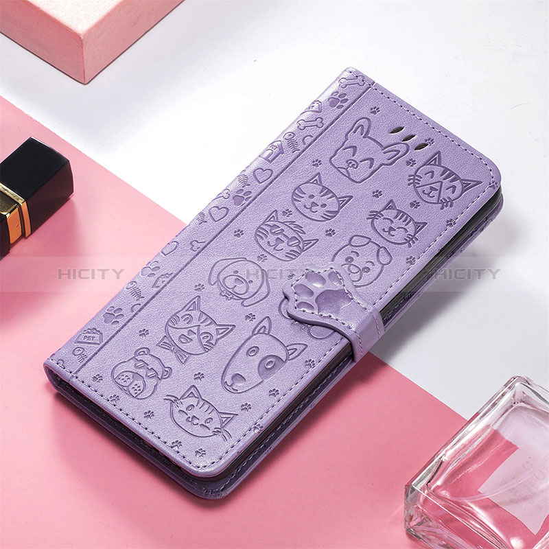 Handytasche Stand Schutzhülle Flip Leder Hülle Modisch Muster S04D für Xiaomi Redmi 11A 4G Violett