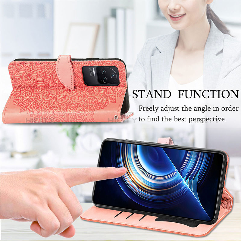 Handytasche Stand Schutzhülle Flip Leder Hülle Modisch Muster S04D für Xiaomi Redmi K50 5G