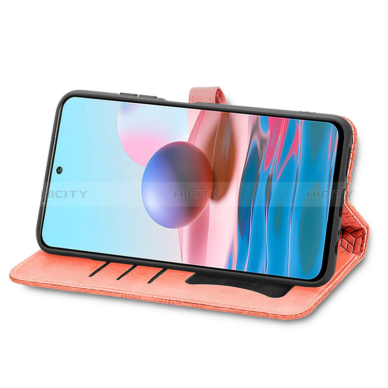 Handytasche Stand Schutzhülle Flip Leder Hülle Modisch Muster S04D für Xiaomi Redmi Note 10S 4G groß