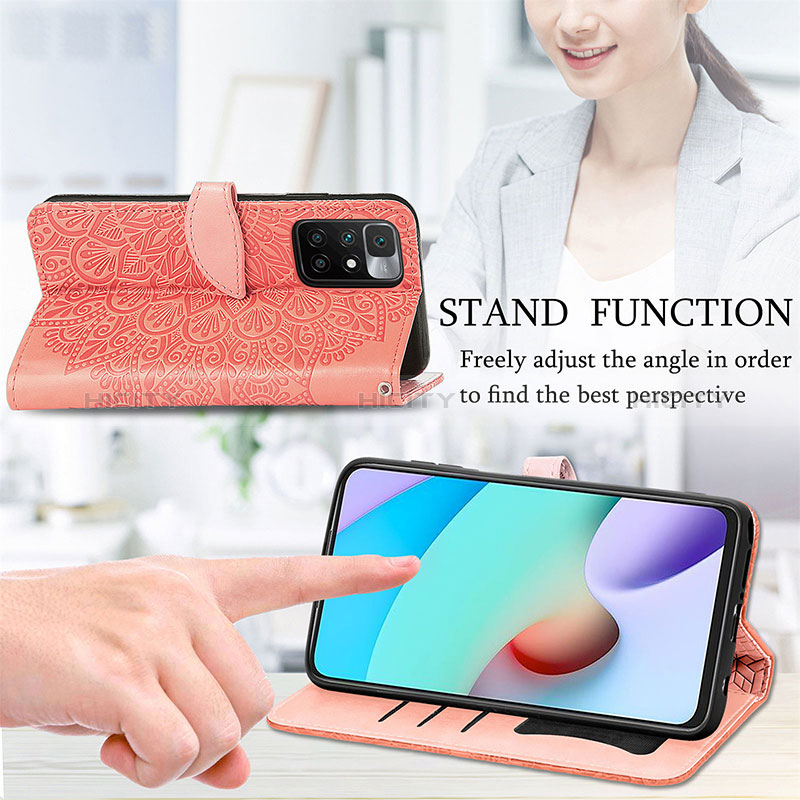 Handytasche Stand Schutzhülle Flip Leder Hülle Modisch Muster S04D für Xiaomi Redmi Note 11 4G (2021)