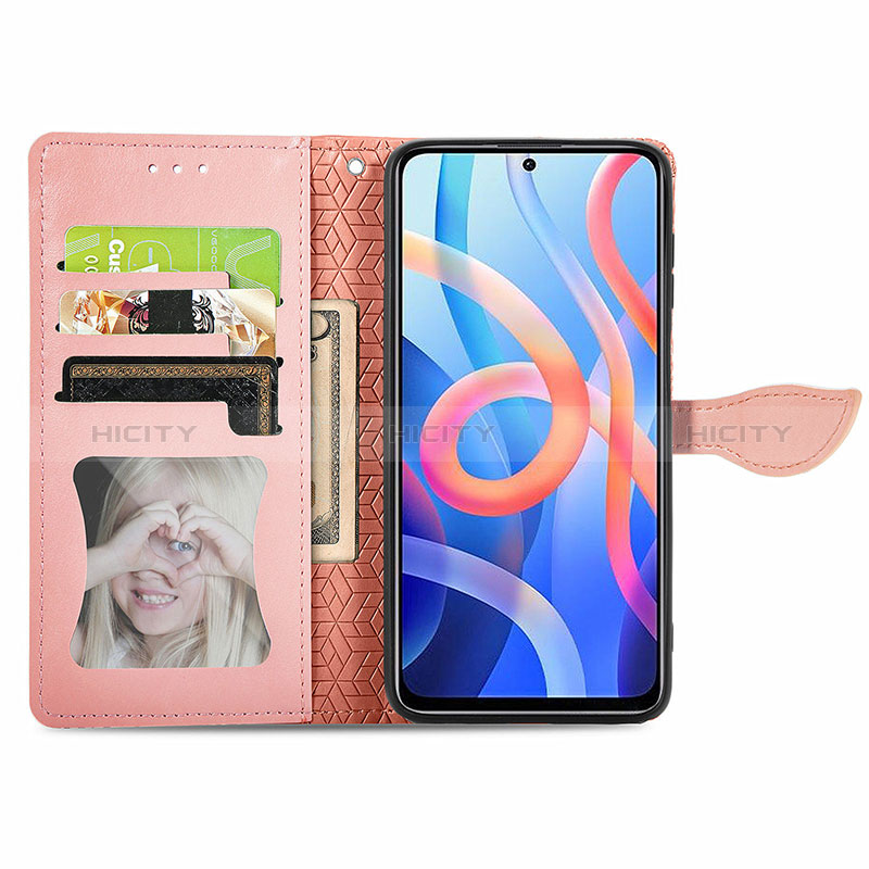 Handytasche Stand Schutzhülle Flip Leder Hülle Modisch Muster S04D für Xiaomi Redmi Note 11 5G groß