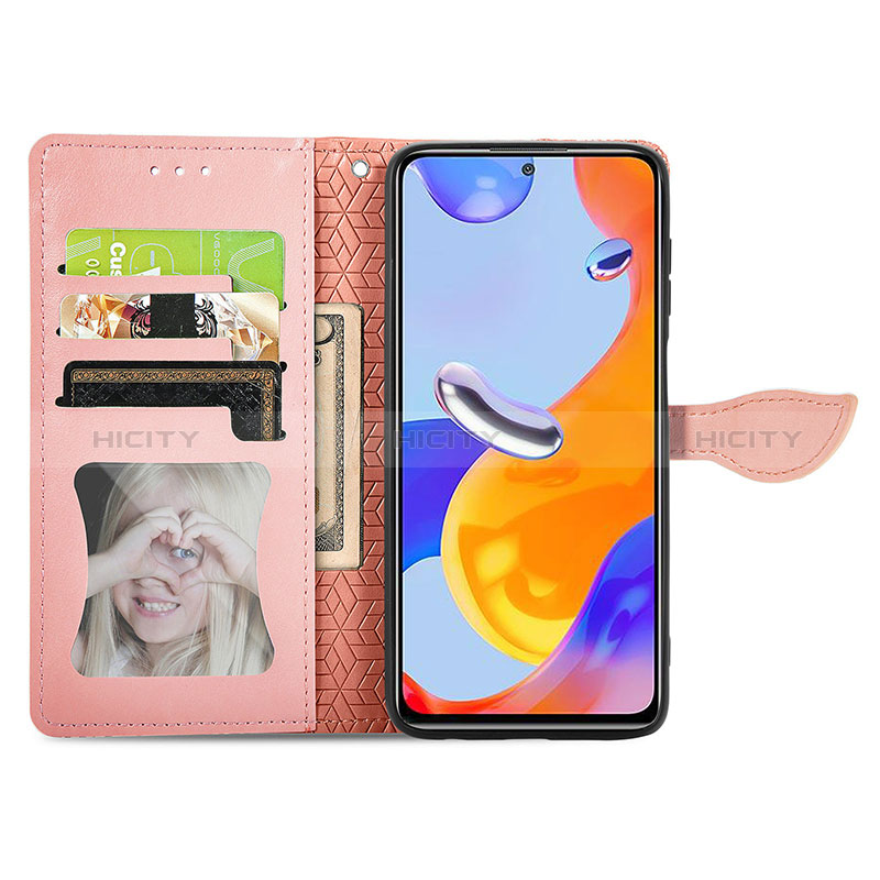 Handytasche Stand Schutzhülle Flip Leder Hülle Modisch Muster S04D für Xiaomi Redmi Note 11 Pro 4G