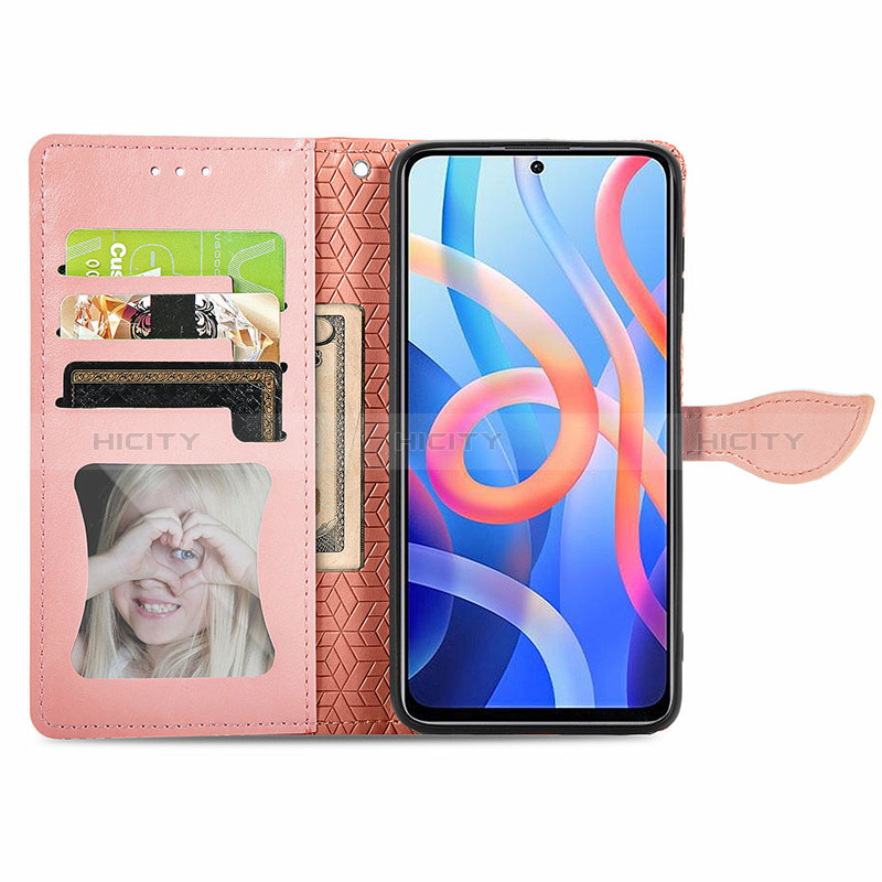 Handytasche Stand Schutzhülle Flip Leder Hülle Modisch Muster S04D für Xiaomi Redmi Note 11S 5G groß