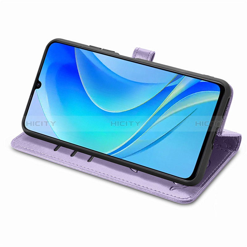 Handytasche Stand Schutzhülle Flip Leder Hülle Modisch Muster S05D für Huawei Enjoy 50