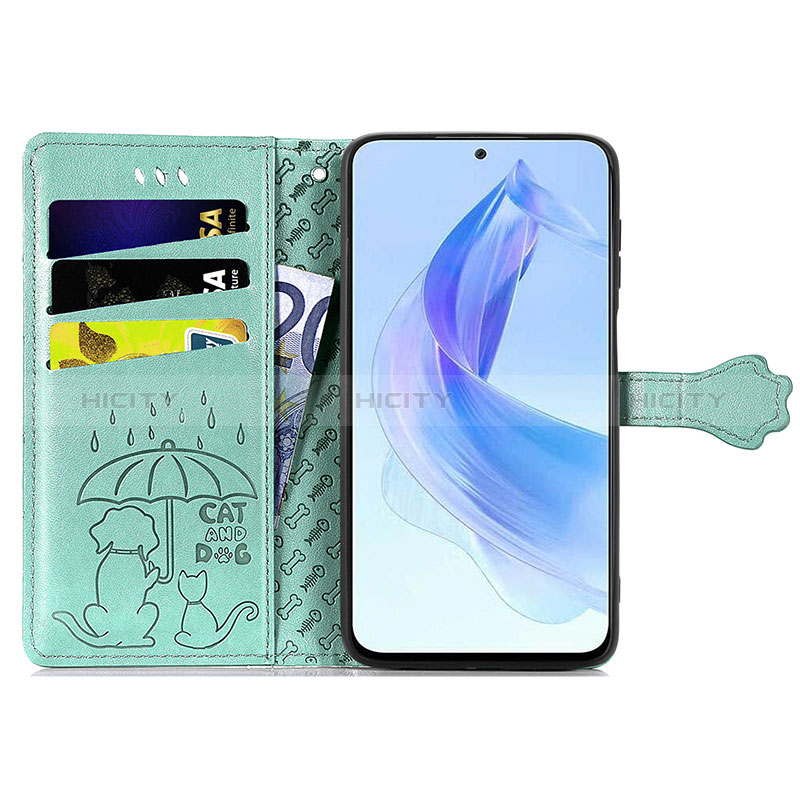 Handytasche Stand Schutzhülle Flip Leder Hülle Modisch Muster S05D für Huawei Honor 90 Lite 5G