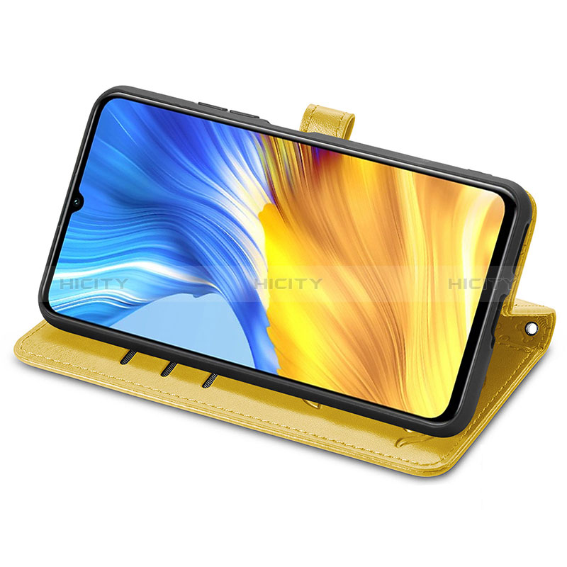 Handytasche Stand Schutzhülle Flip Leder Hülle Modisch Muster S05D für Huawei Honor X10 Max 5G