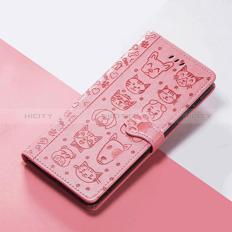 Handytasche Stand Schutzhülle Flip Leder Hülle Modisch Muster S05D für Huawei Nova 10 Pro Rosa