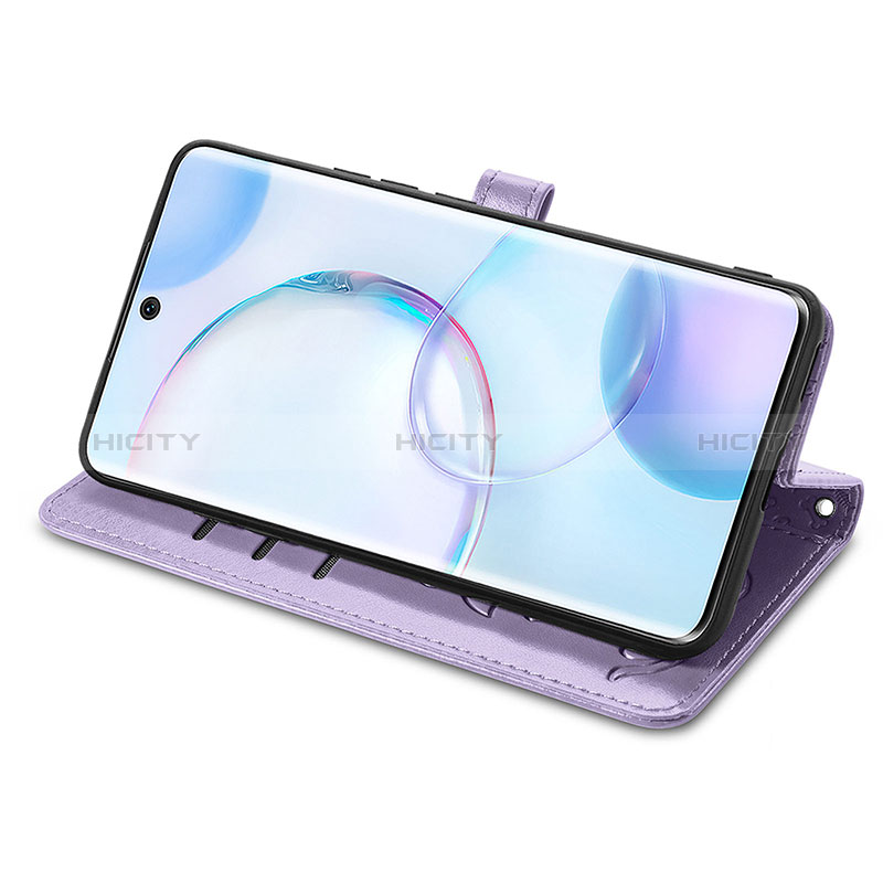 Handytasche Stand Schutzhülle Flip Leder Hülle Modisch Muster S05D für Huawei Nova 9