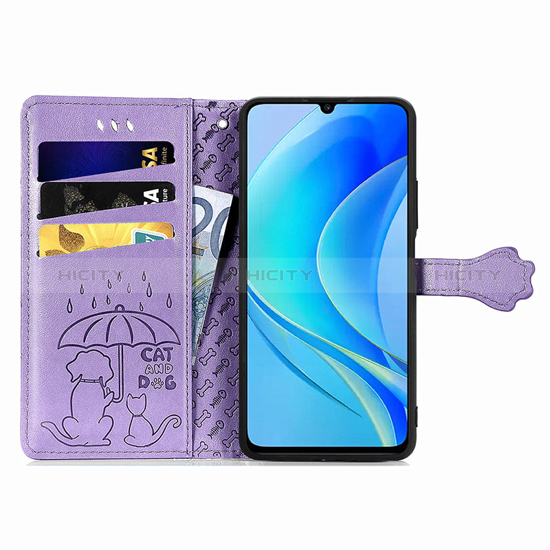 Handytasche Stand Schutzhülle Flip Leder Hülle Modisch Muster S05D für Huawei Nova Y70 Plus groß