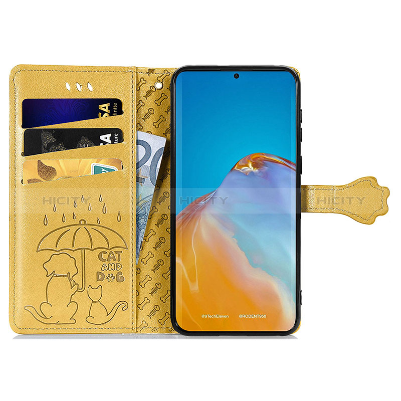 Handytasche Stand Schutzhülle Flip Leder Hülle Modisch Muster S05D für Huawei P50 Pro