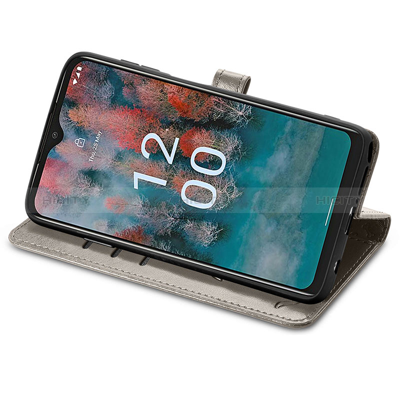 Handytasche Stand Schutzhülle Flip Leder Hülle Modisch Muster S05D für Nokia C12