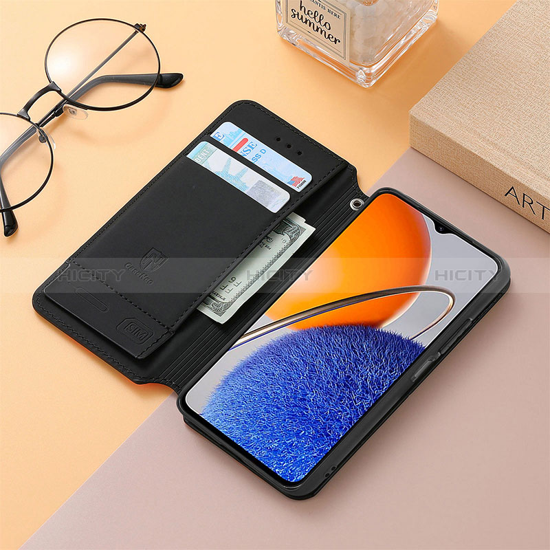 Handytasche Stand Schutzhülle Flip Leder Hülle Modisch Muster S06D für Huawei Enjoy 50z