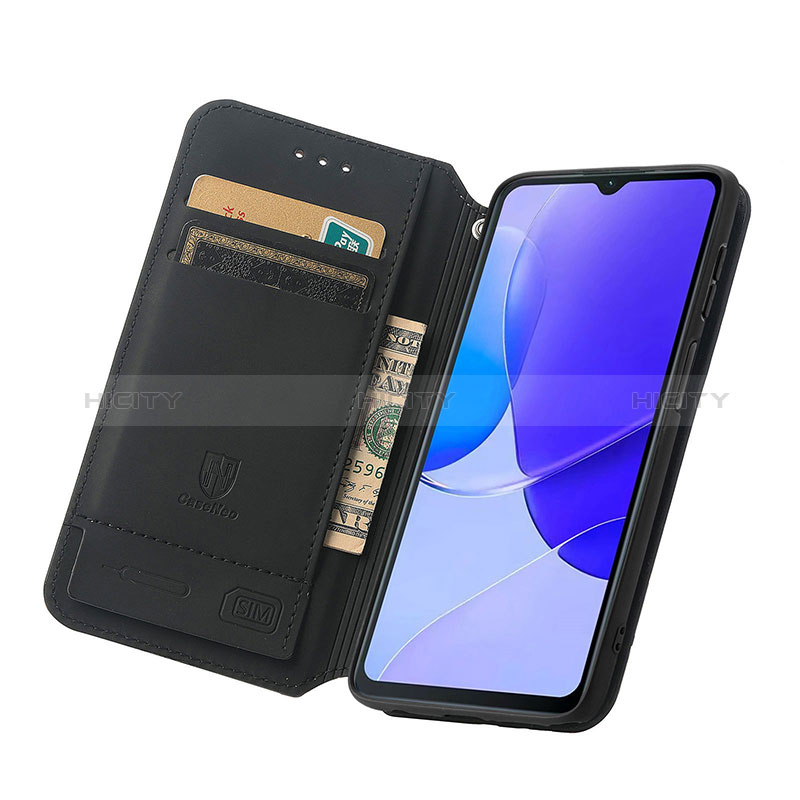 Handytasche Stand Schutzhülle Flip Leder Hülle Modisch Muster S06D für Huawei Nova Y91