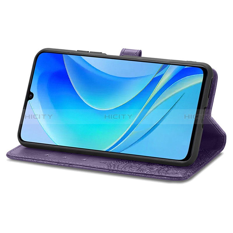 Handytasche Stand Schutzhülle Flip Leder Hülle Modisch Muster S07D für Huawei Enjoy 50