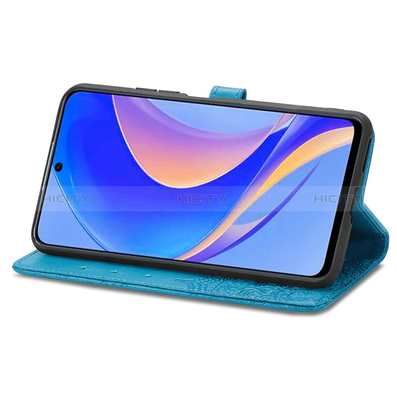 Handytasche Stand Schutzhülle Flip Leder Hülle Modisch Muster S07D für Huawei Enjoy 50 Pro