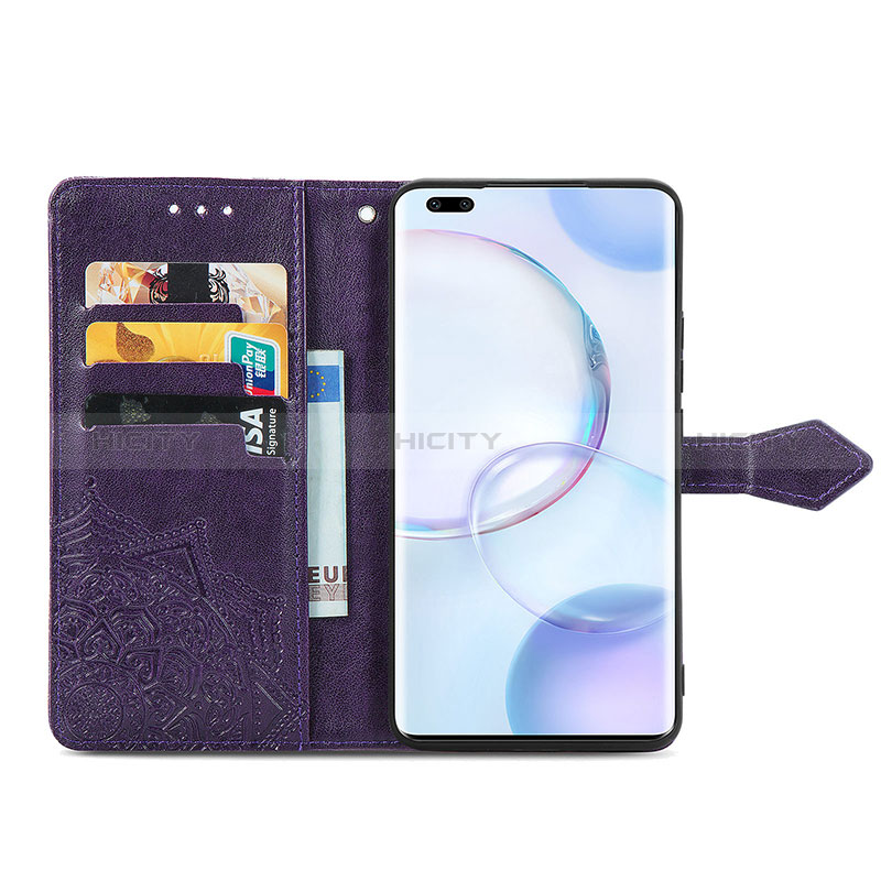 Handytasche Stand Schutzhülle Flip Leder Hülle Modisch Muster S07D für Huawei Honor 50 Pro 5G