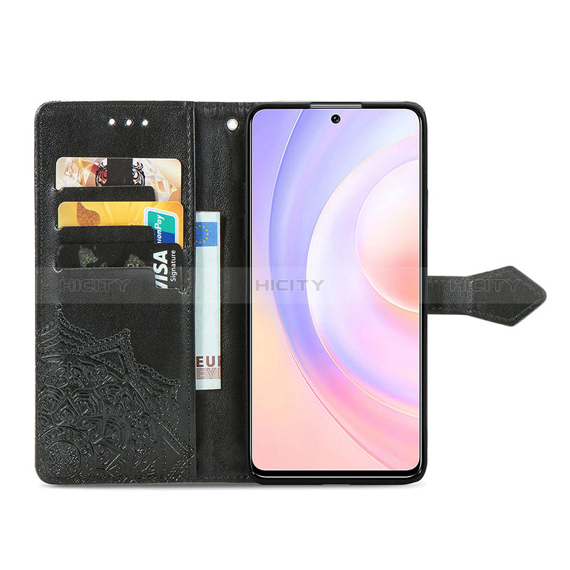 Handytasche Stand Schutzhülle Flip Leder Hülle Modisch Muster S07D für Huawei Honor 50 SE 5G