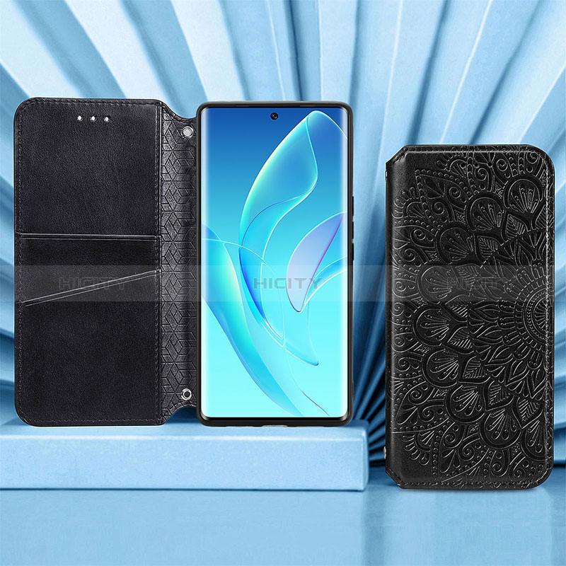 Handytasche Stand Schutzhülle Flip Leder Hülle Modisch Muster S07D für Huawei Honor 60 5G groß