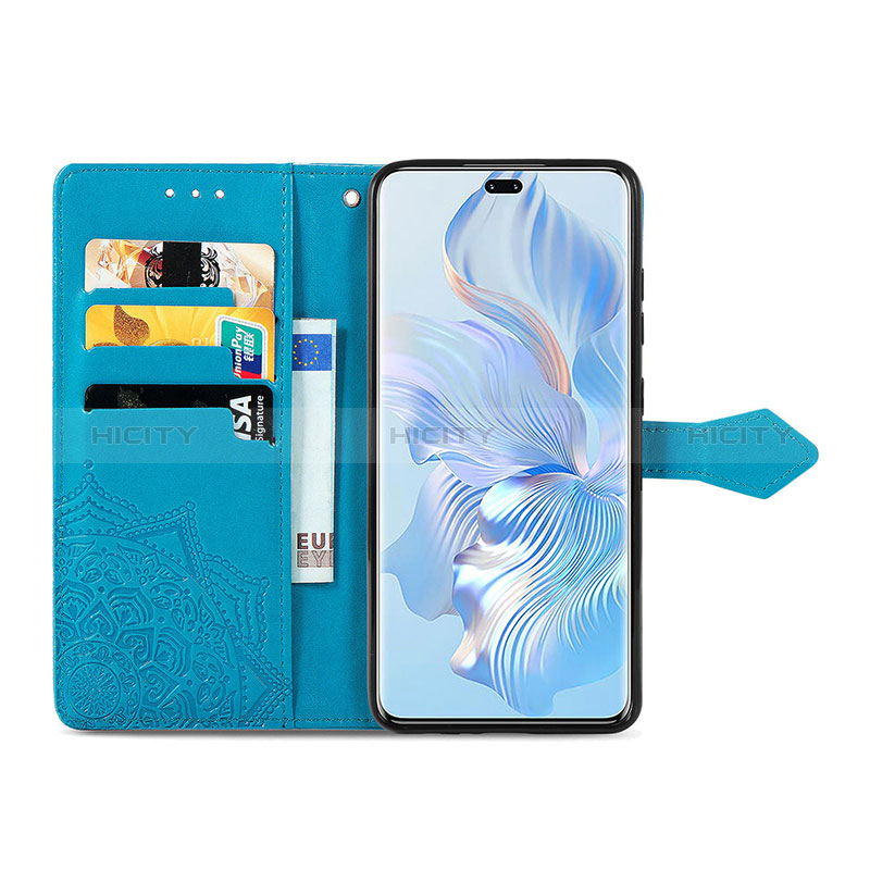 Handytasche Stand Schutzhülle Flip Leder Hülle Modisch Muster S07D für Huawei Honor 80 Pro Flat 5G