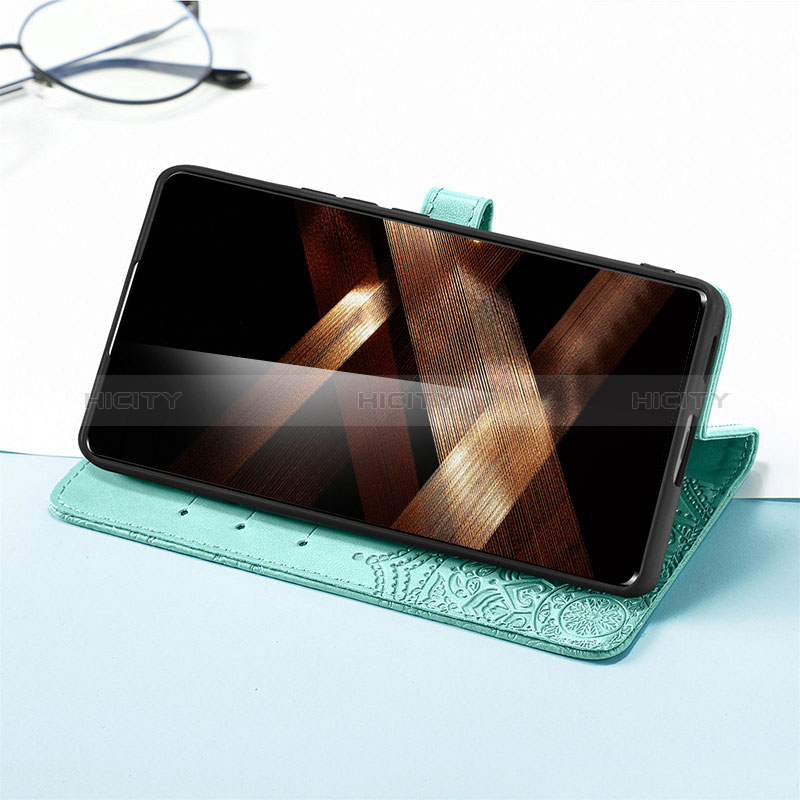 Handytasche Stand Schutzhülle Flip Leder Hülle Modisch Muster S07D für Huawei Honor X7b