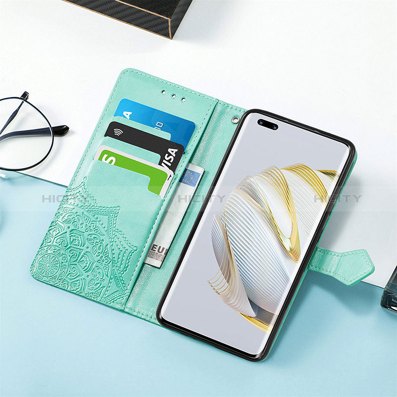 Handytasche Stand Schutzhülle Flip Leder Hülle Modisch Muster S07D für Huawei Nova 10 Pro groß