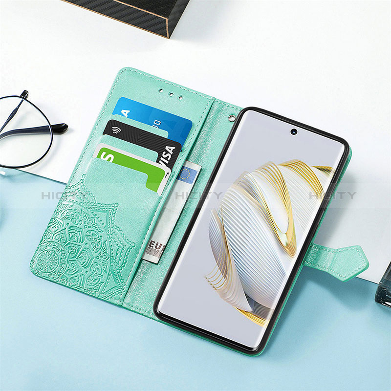 Handytasche Stand Schutzhülle Flip Leder Hülle Modisch Muster S07D für Huawei Nova 10 SE