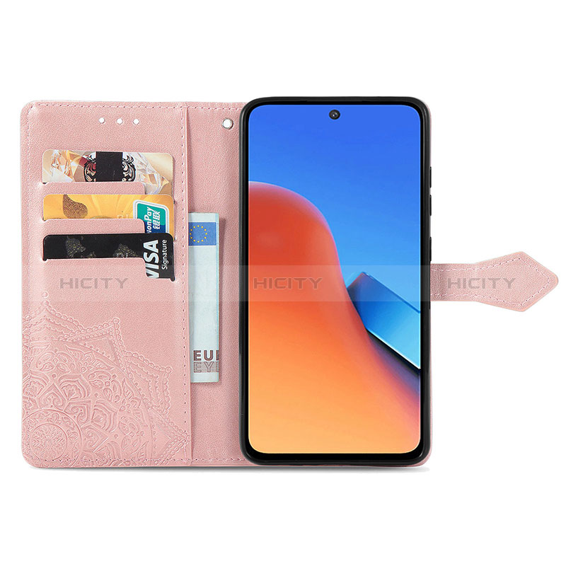 Handytasche Stand Schutzhülle Flip Leder Hülle Modisch Muster S07D für Xiaomi Redmi 12 4G groß