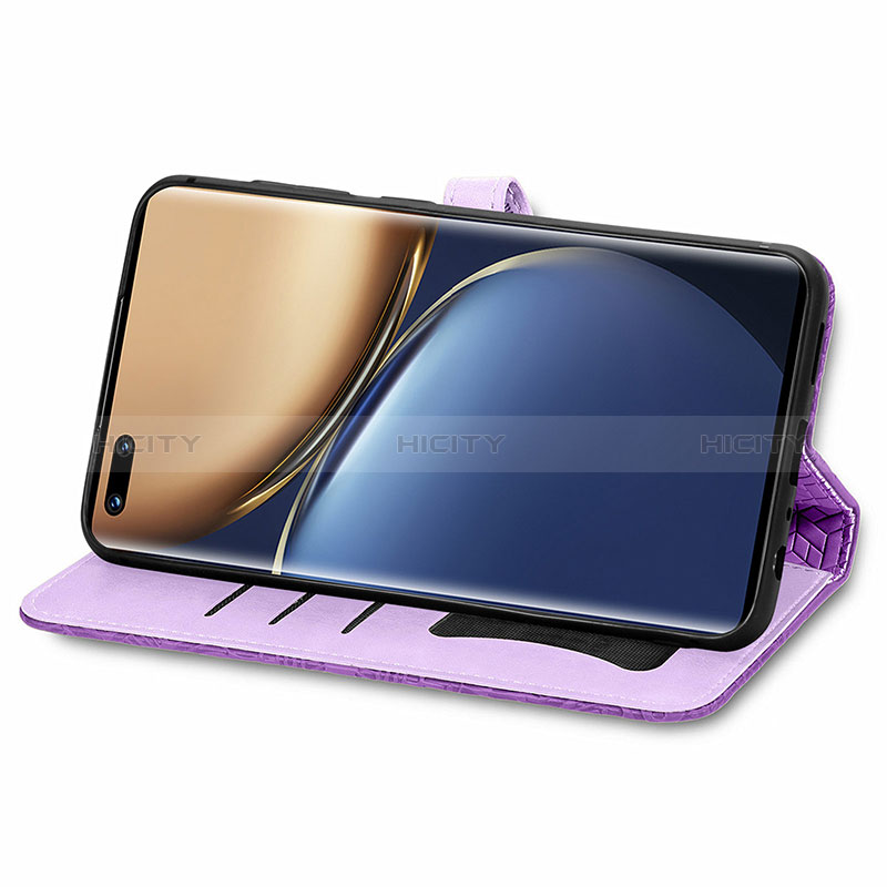 Handytasche Stand Schutzhülle Flip Leder Hülle Modisch Muster S08D für Huawei Honor Magic3 5G groß