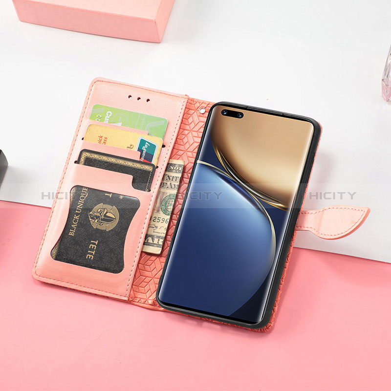 Handytasche Stand Schutzhülle Flip Leder Hülle Modisch Muster S08D für Huawei Honor Magic3 5G groß