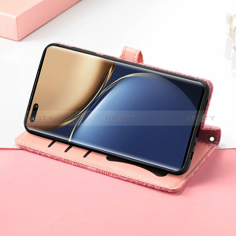 Handytasche Stand Schutzhülle Flip Leder Hülle Modisch Muster S08D für Huawei Honor Magic3 Pro 5G groß