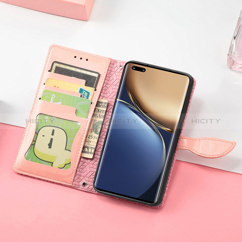 Handytasche Stand Schutzhülle Flip Leder Hülle Modisch Muster S08D für Huawei Honor Magic3 Pro 5G groß