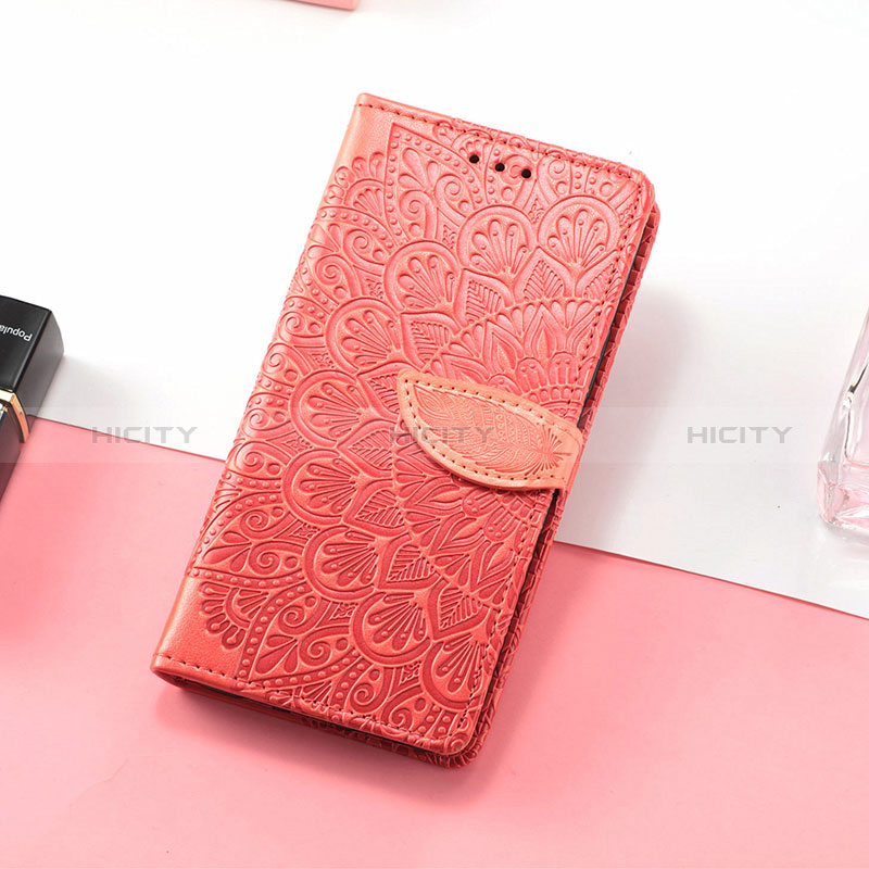 Handytasche Stand Schutzhülle Flip Leder Hülle Modisch Muster S08D für Huawei Honor Magic3 Pro 5G Rot