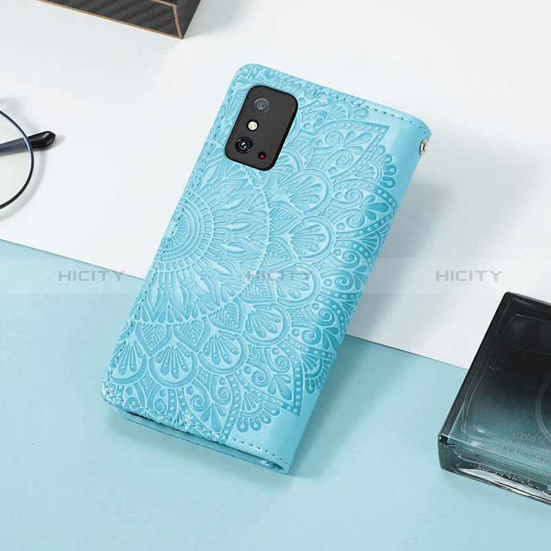 Handytasche Stand Schutzhülle Flip Leder Hülle Modisch Muster S08D für Huawei Honor X10 Max 5G