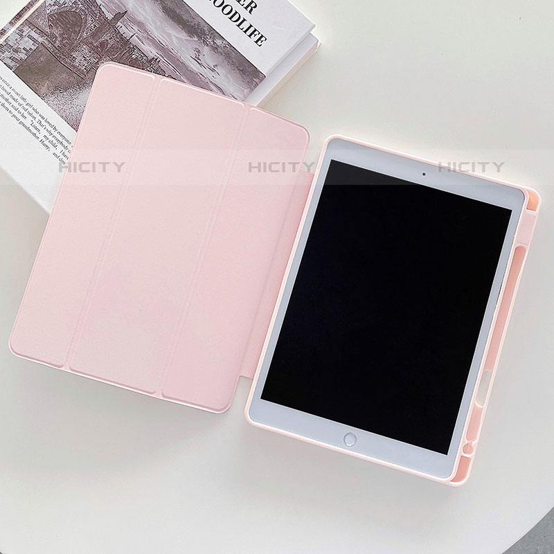 Handytasche Stand Schutzhülle Flip Leder Hülle Modisch Muster XH1 für Apple iPad 10.2 (2020) Rosa