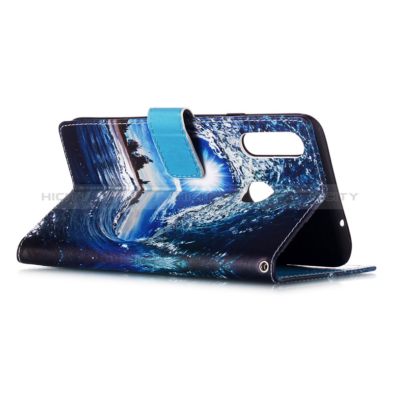 Handytasche Stand Schutzhülle Flip Leder Hülle Modisch Muster Y01B für Samsung Galaxy A20s