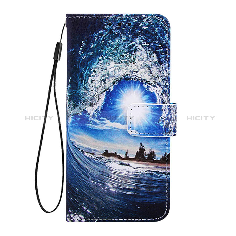 Handytasche Stand Schutzhülle Flip Leder Hülle Modisch Muster Y01B für Samsung Galaxy A20s groß