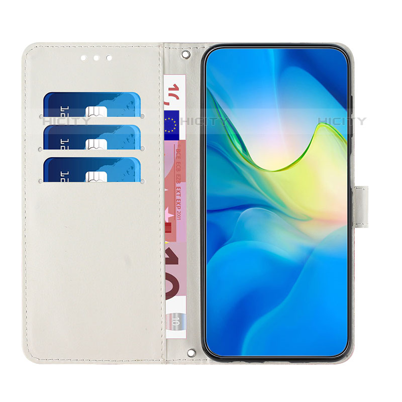 Handytasche Stand Schutzhülle Flip Leder Hülle Modisch Muster Y01X für Oppo A53s 5G