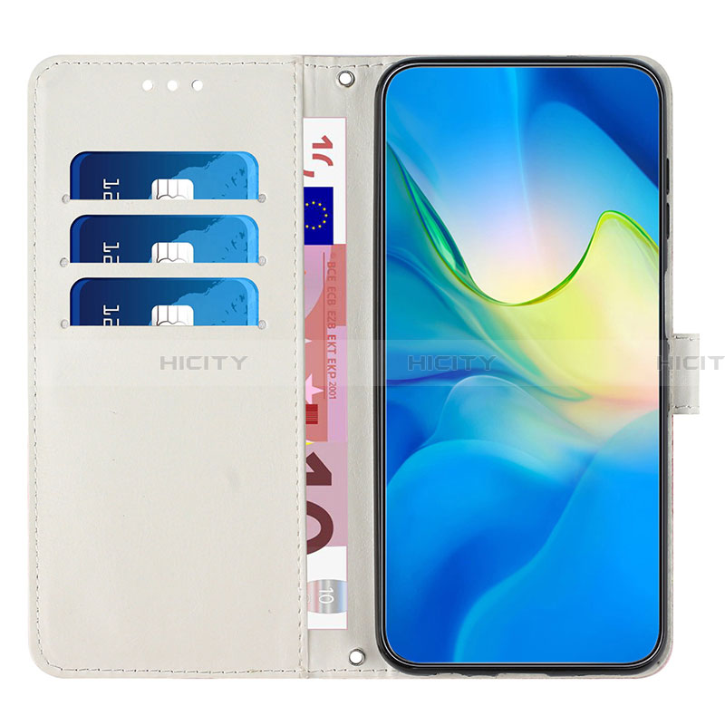 Handytasche Stand Schutzhülle Flip Leder Hülle Modisch Muster Y01X für Samsung Galaxy A03 Core