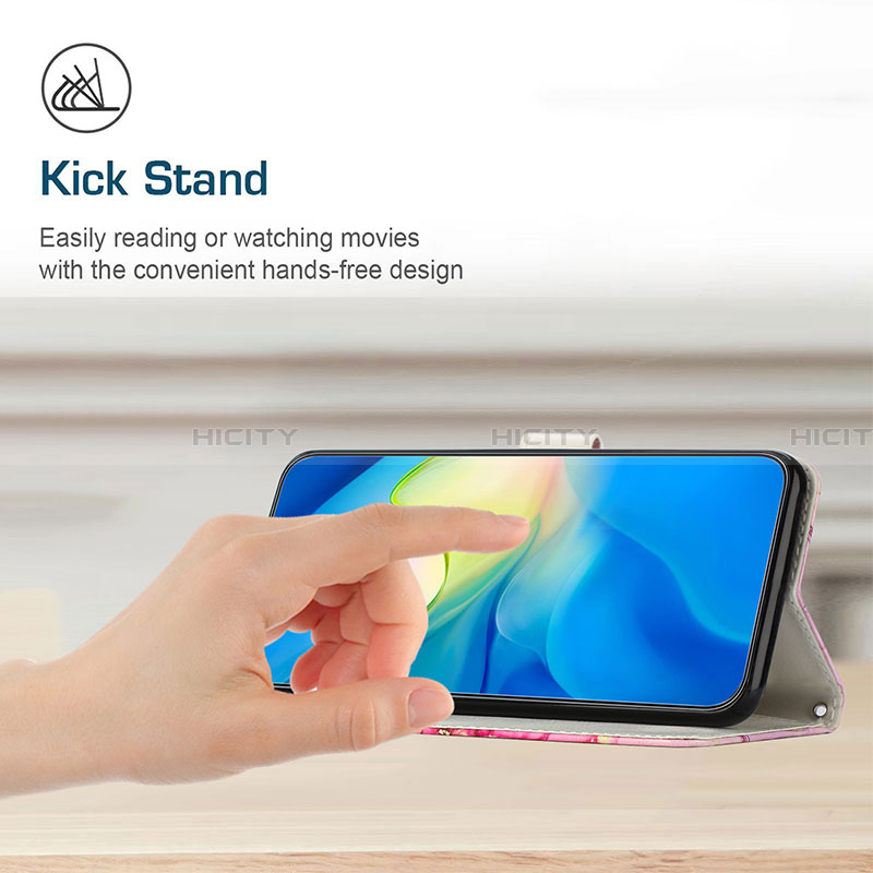 Handytasche Stand Schutzhülle Flip Leder Hülle Modisch Muster Y01X für Samsung Galaxy A13 5G groß