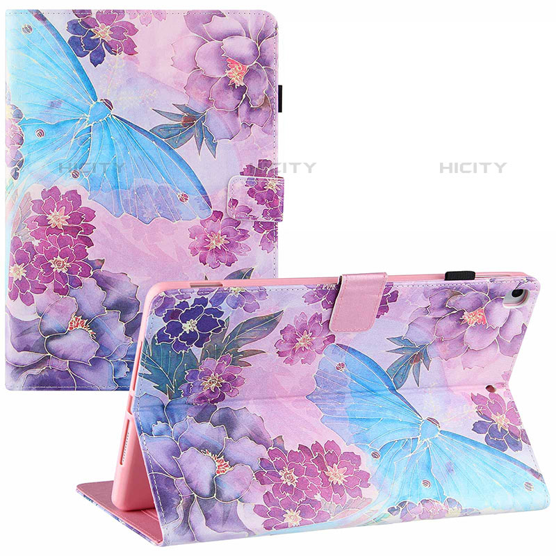 Handytasche Stand Schutzhülle Flip Leder Hülle Modisch Muster Y02B für Apple iPad Air 3 Plusfarbig