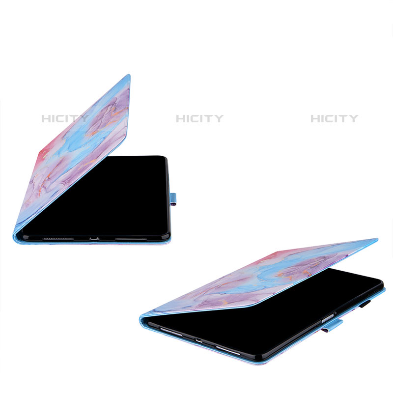 Handytasche Stand Schutzhülle Flip Leder Hülle Modisch Muster Y02B für Apple iPad Pro 11 (2020) groß
