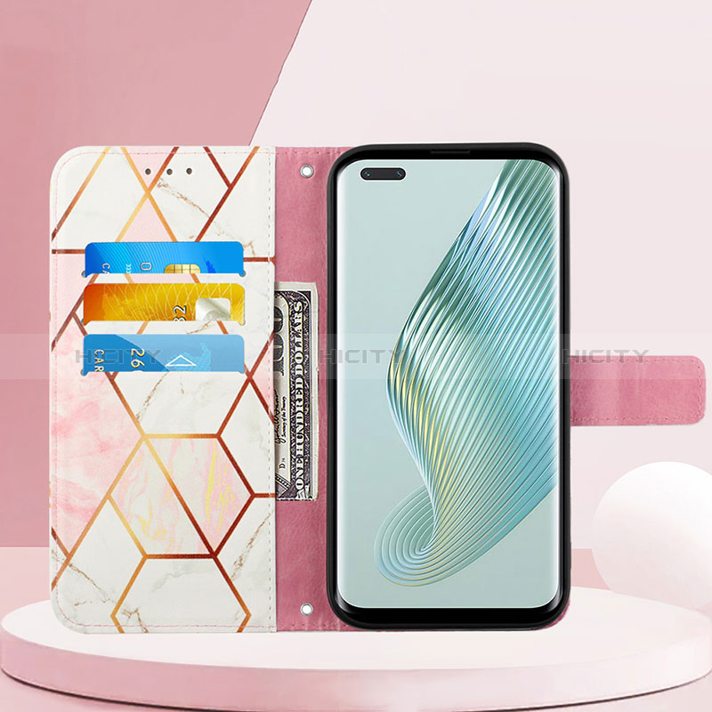 Handytasche Stand Schutzhülle Flip Leder Hülle Modisch Muster Y02B für Huawei Honor Magic5 Pro 5G