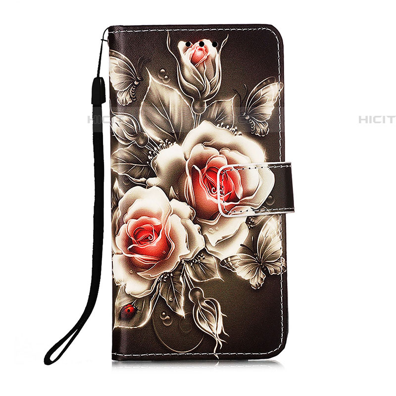 Handytasche Stand Schutzhülle Flip Leder Hülle Modisch Muster Y02B für Samsung Galaxy A03s