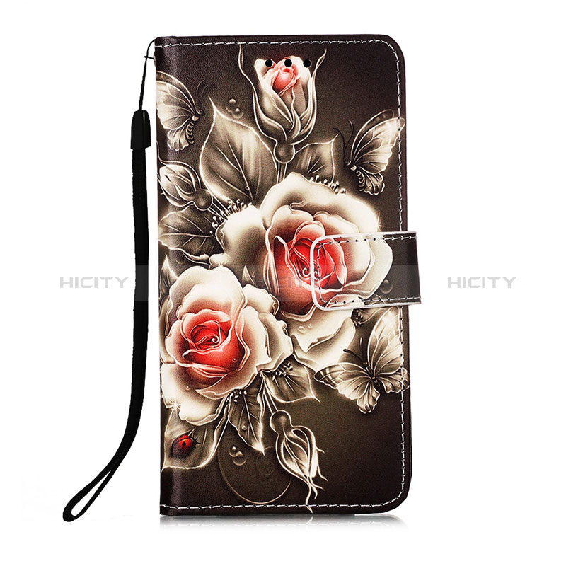 Handytasche Stand Schutzhülle Flip Leder Hülle Modisch Muster Y02B für Samsung Galaxy A11 groß