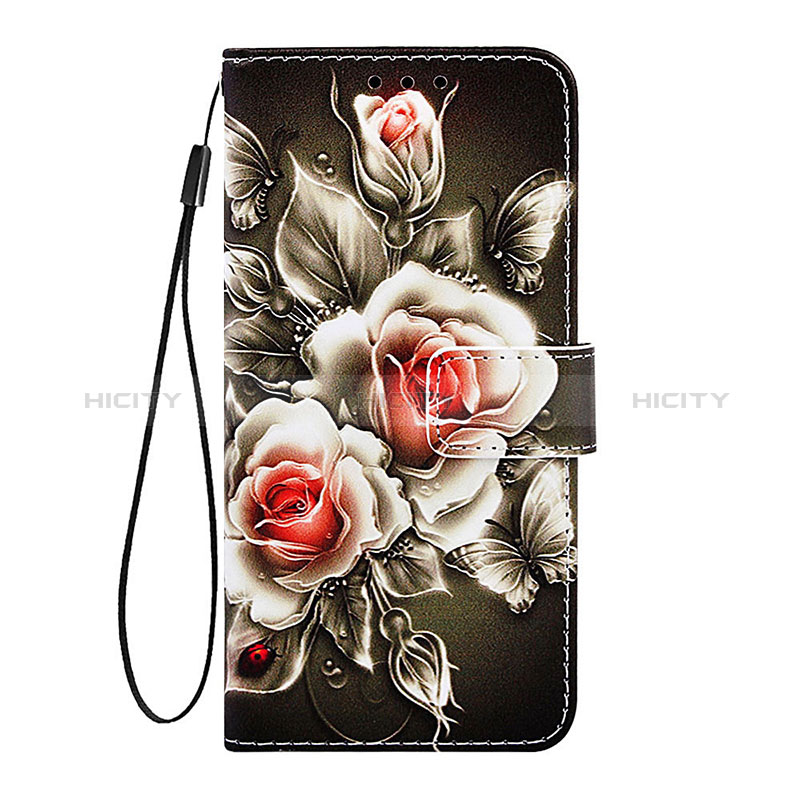 Handytasche Stand Schutzhülle Flip Leder Hülle Modisch Muster Y02B für Samsung Galaxy A20s groß