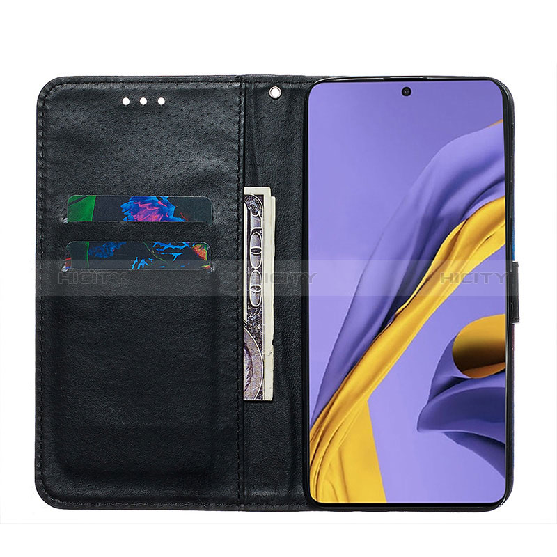 Handytasche Stand Schutzhülle Flip Leder Hülle Modisch Muster Y02B für Samsung Galaxy A51 4G