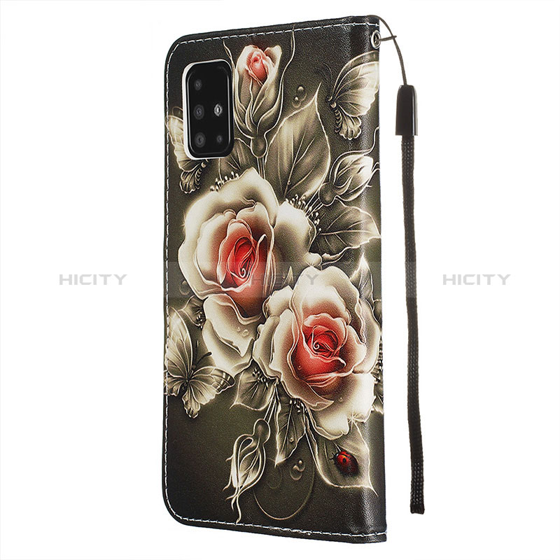 Handytasche Stand Schutzhülle Flip Leder Hülle Modisch Muster Y02B für Samsung Galaxy A51 4G