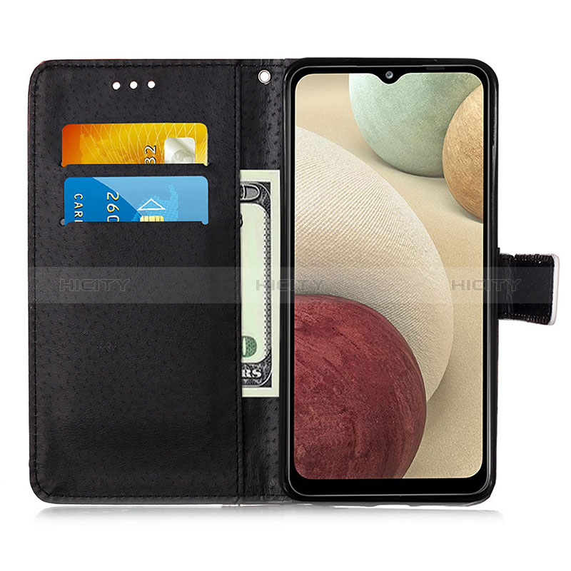 Handytasche Stand Schutzhülle Flip Leder Hülle Modisch Muster Y02B für Samsung Galaxy F12