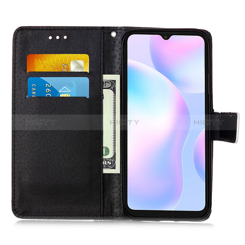 Handytasche Stand Schutzhülle Flip Leder Hülle Modisch Muster Y02B für Xiaomi Redmi 9A groß