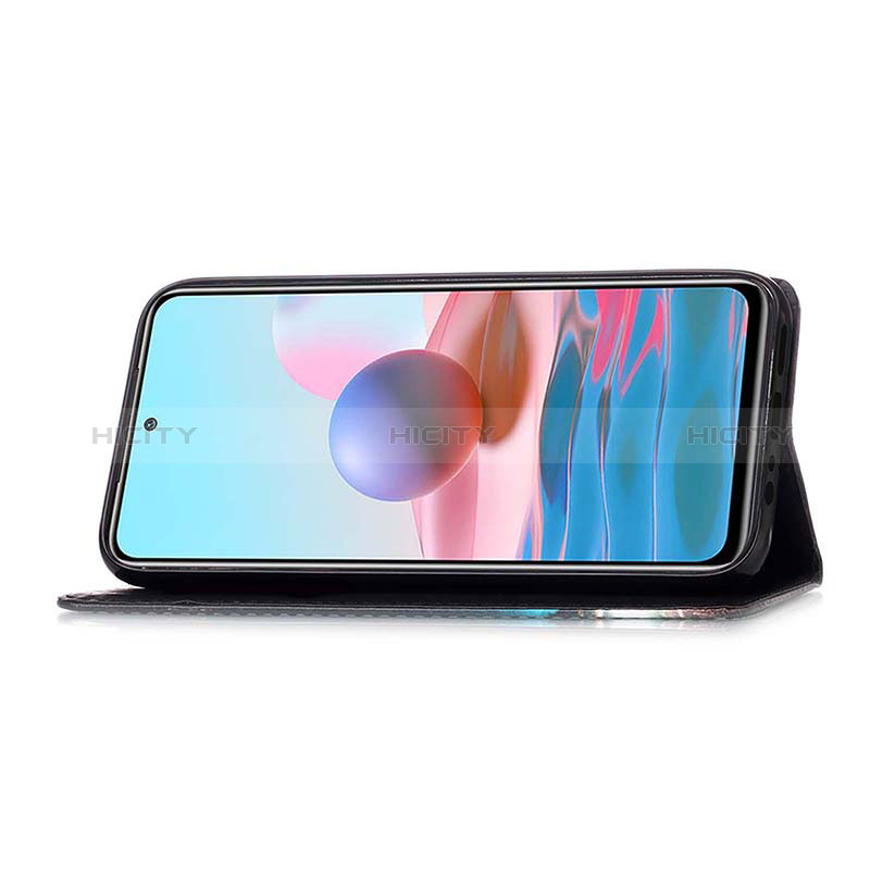 Handytasche Stand Schutzhülle Flip Leder Hülle Modisch Muster Y02B für Xiaomi Redmi Note 10S 4G